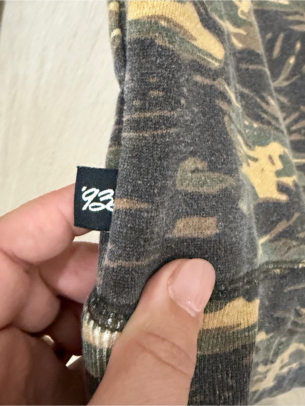Ecko Unltd Mens XL Camo Sweatshirt Rhino Logo Crewneck Y2K Fleece Pockets - Picture 4 of 6